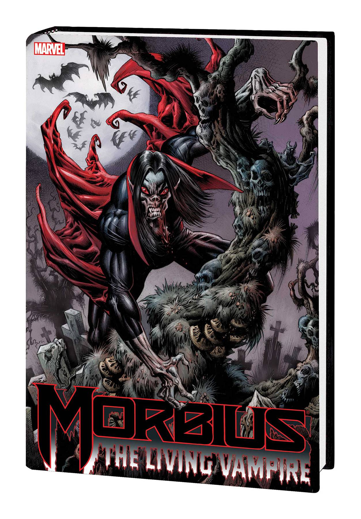 Morbius Yaşayan Vampir Omnibus kapağı