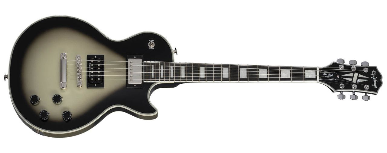 The Epiphone Adam Jones Art Collection Berzerker Les Paul Custom is the second in the Tool guitarist's signature fine-art series to be unveiled by Epiphone