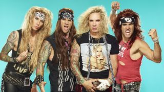 A promotional picture of Steel Panther