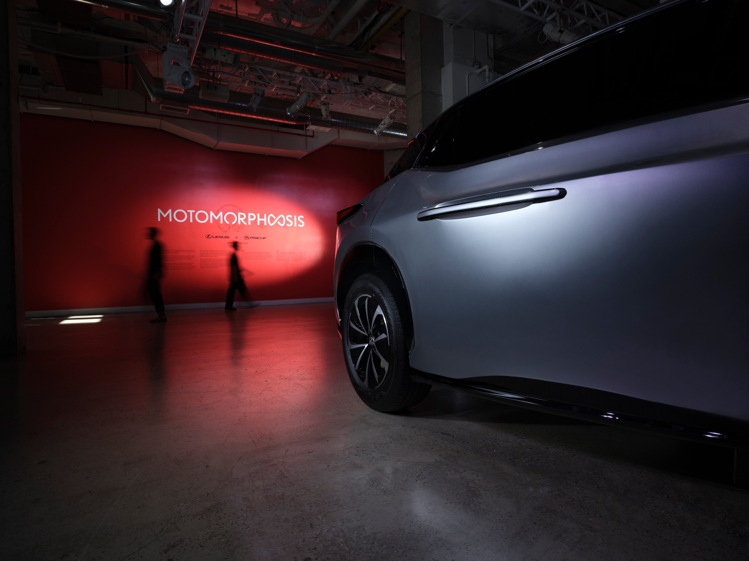 MSCHF x Lexus's Motomorphosis installation in New York