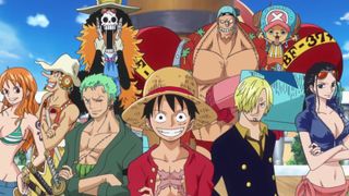 The cast of One Piece, one of the best anime you can stream right now.