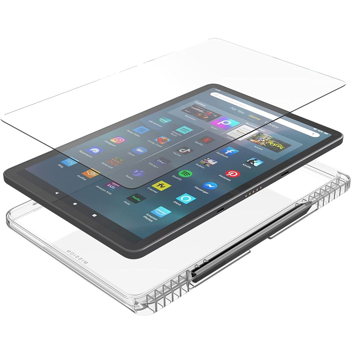 3-Pack HD Clear Screen Protector For Amazon Fire Max 11 Tablet – Anti-Glare & Anti-Scratch
