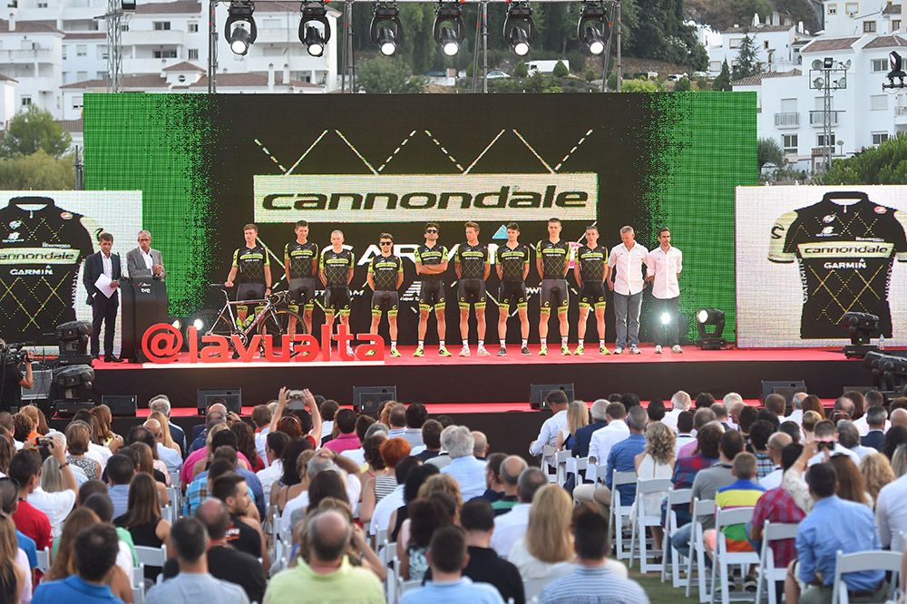 Cannondale-Garmin nine-man squad