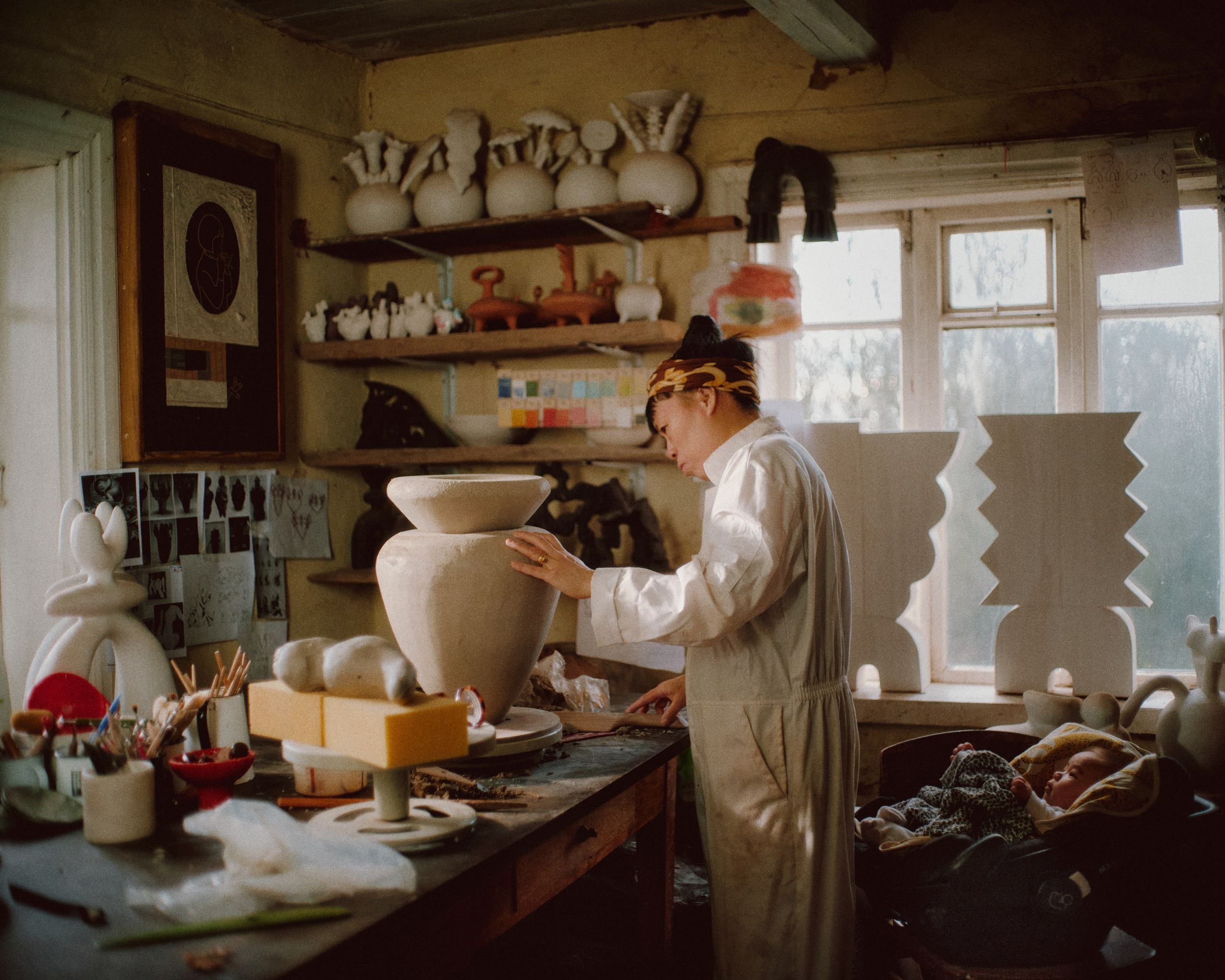 Noe Kuremoto's ceramics are infused with Japanese mythology