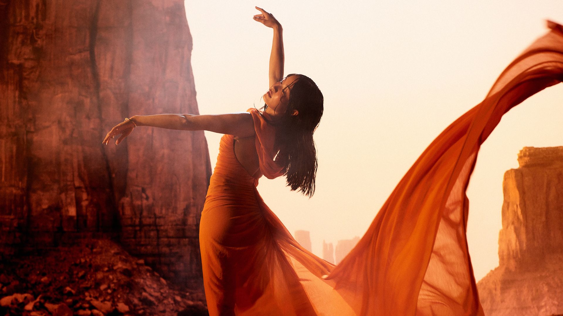 Anna Sawai poses for Marie Claire's latest cover issue