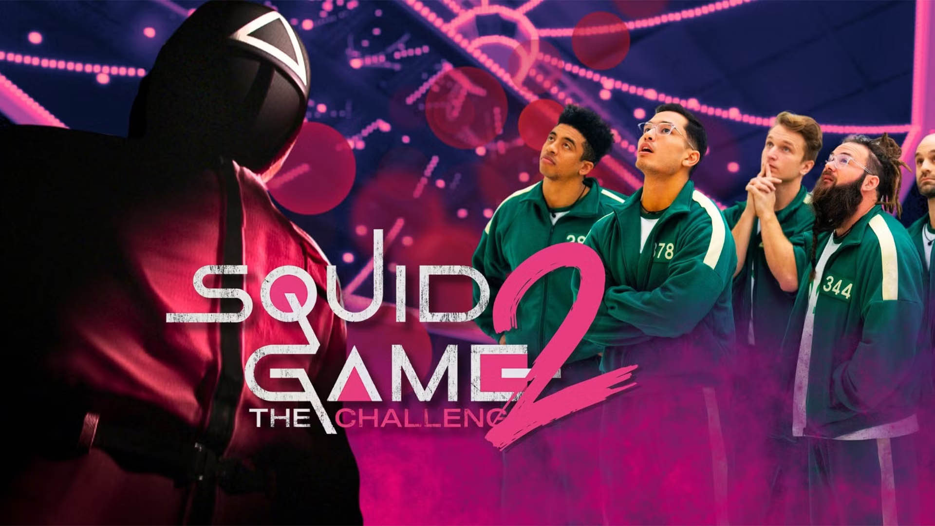 Squid Game the Challenge title screen
