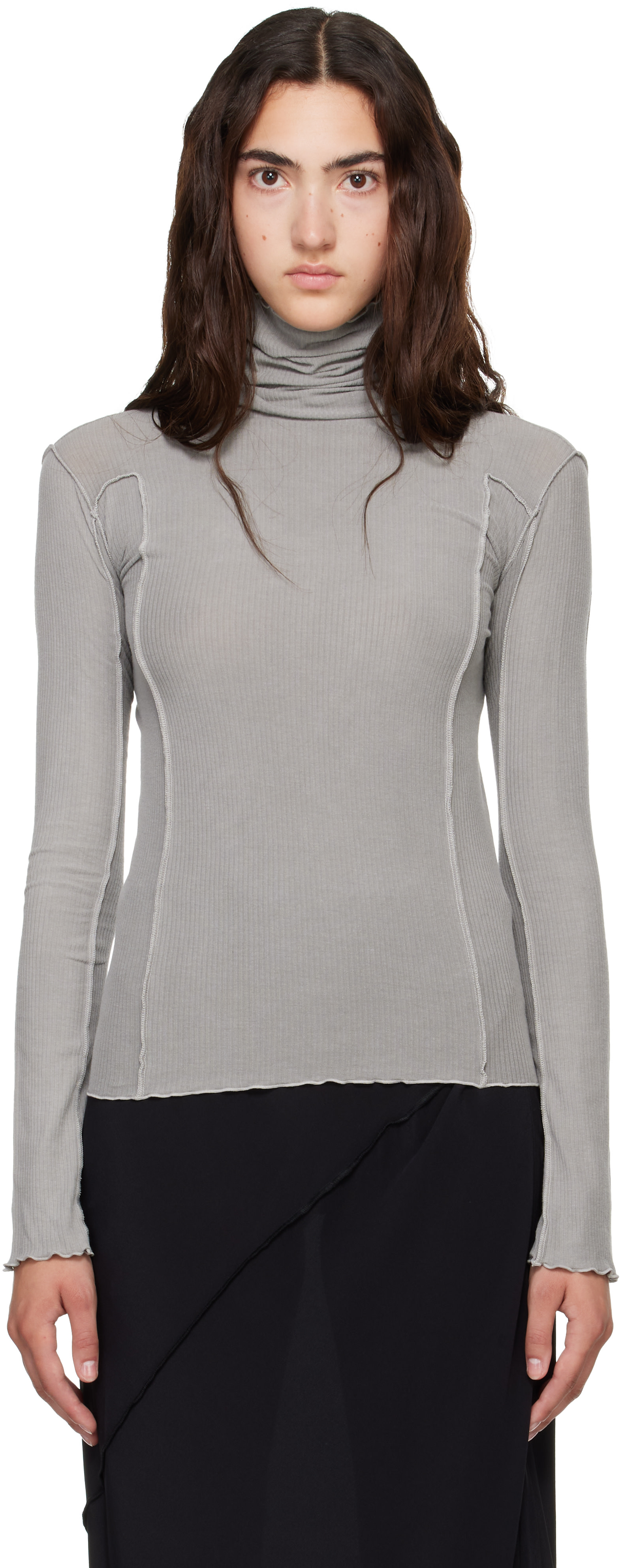 Gray Omato Turtleneck