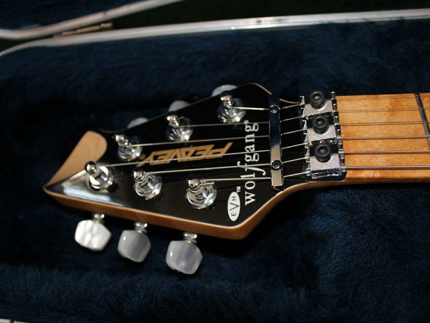 Headstock detail
