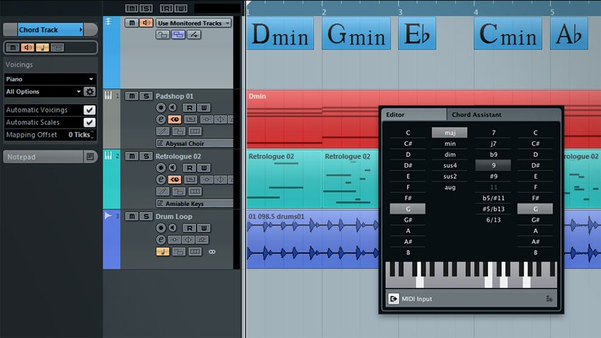 The Chord Track.