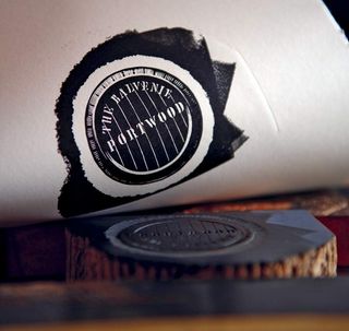 Balvenie Portwood stamp by Here Design