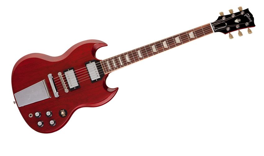 It's a classic-looking SG and avoids any obvious signature guitar-isms