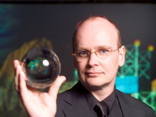 Futurologist Ian Pearson believes TV contact lenses will be a reality