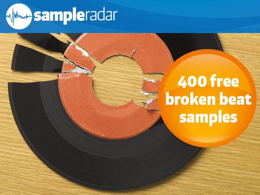 SampleRadar 400 free broken beat samples MusicRadar