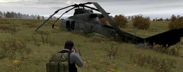 Карта падения вертолетов dayz