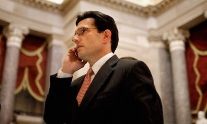 Eric Cantor (R-Va.) and House Republican leaders still have the health-care repeal bill at the top of their agenda.