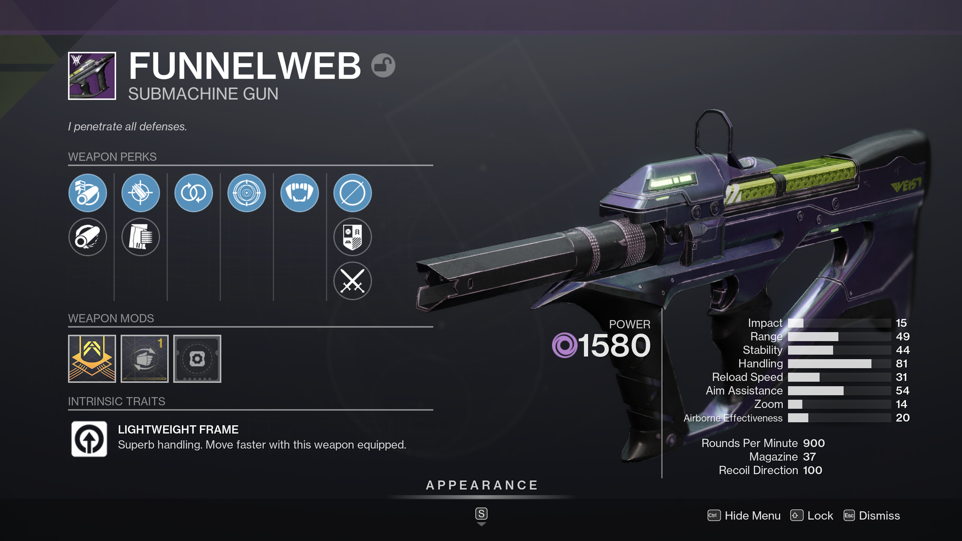 Grab this free Destiny 2 Funnelweb PvE god roll before it's gone