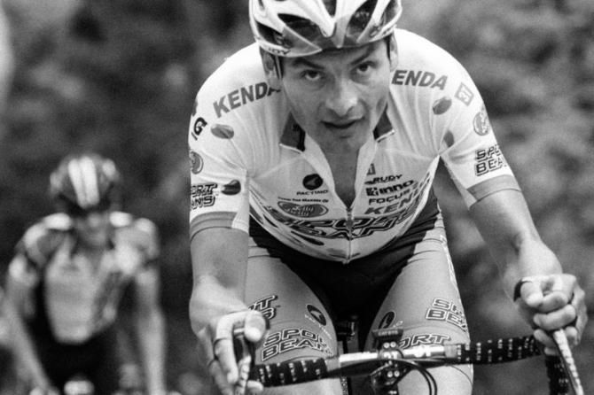 Fred Rodriguez (Jelly Belly) one the way to winning his fourth national road title.