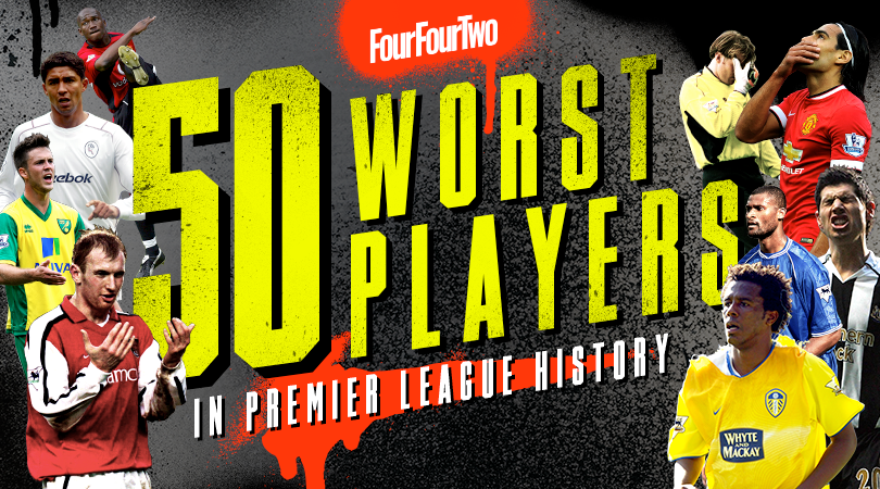 Ranked! The 50 worst players in Premier League history | FourFourTwo