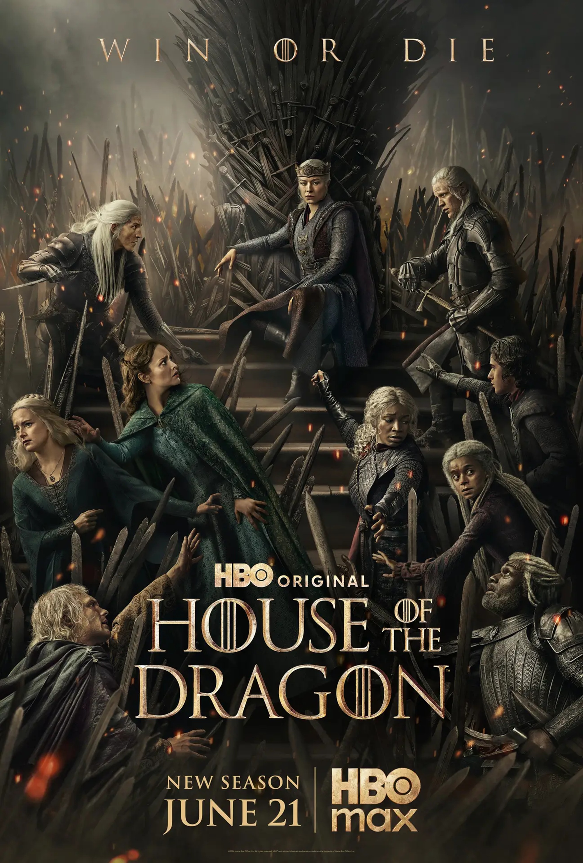 پوستر فصل سوم House of the Dragon