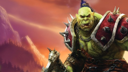 An image showing an orc from the Warcraft franchise