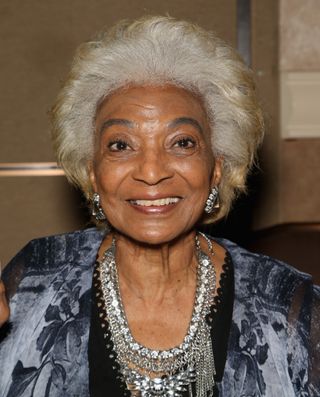 gray hair - Nichelle Nichols