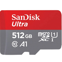 SanDisk Ultra 512 GB microSDXC Memory Card + SD Adapter: £133.99