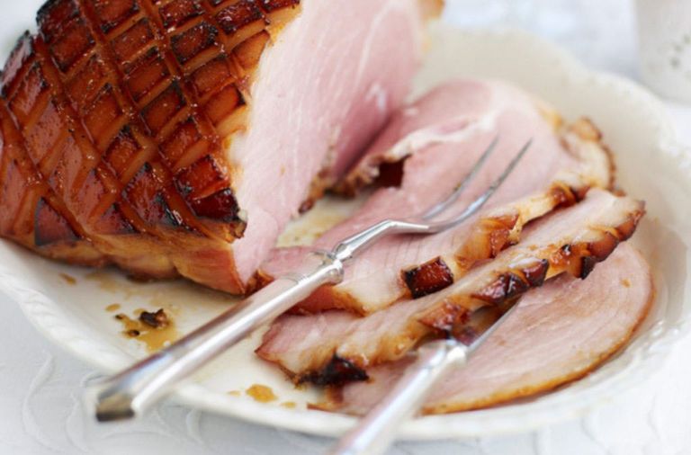 Gordon Ramsay's honey glazed ham
