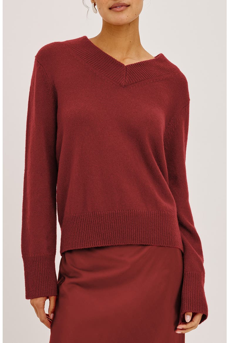 Lidya Cotton, Wool &amp;amp; Cashmere Sweater