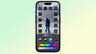 iOS 18 home screen customization features changing icons color