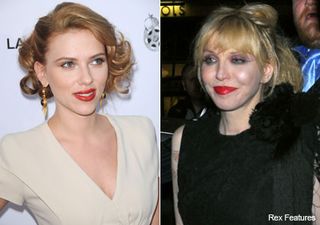 Scarlett Johansson to play Courtney Love - Robert Pattinson to play Kurt Cobain - Marie Claire