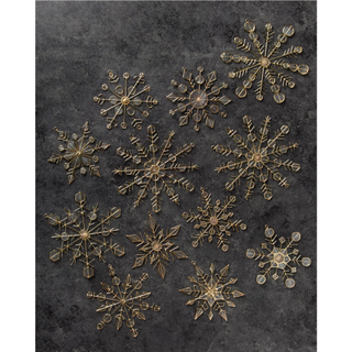 Snowflake ornament set