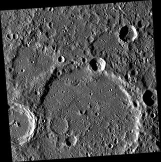 Crater Li Po on Mercury
