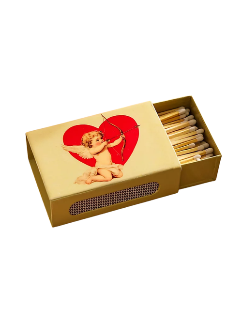 Painted Enamel Matchbox