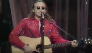 John Lennon performs live in 1975
