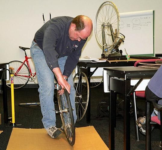 Chip Howat is a professor at University of Kansas but is also among the foremost experts on tubular glue properties and gluing procedures.