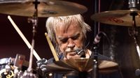 Drummer Frank Beard of ZZ Top performs onstage during Day 1 of the 2023 Stagecoach Festival