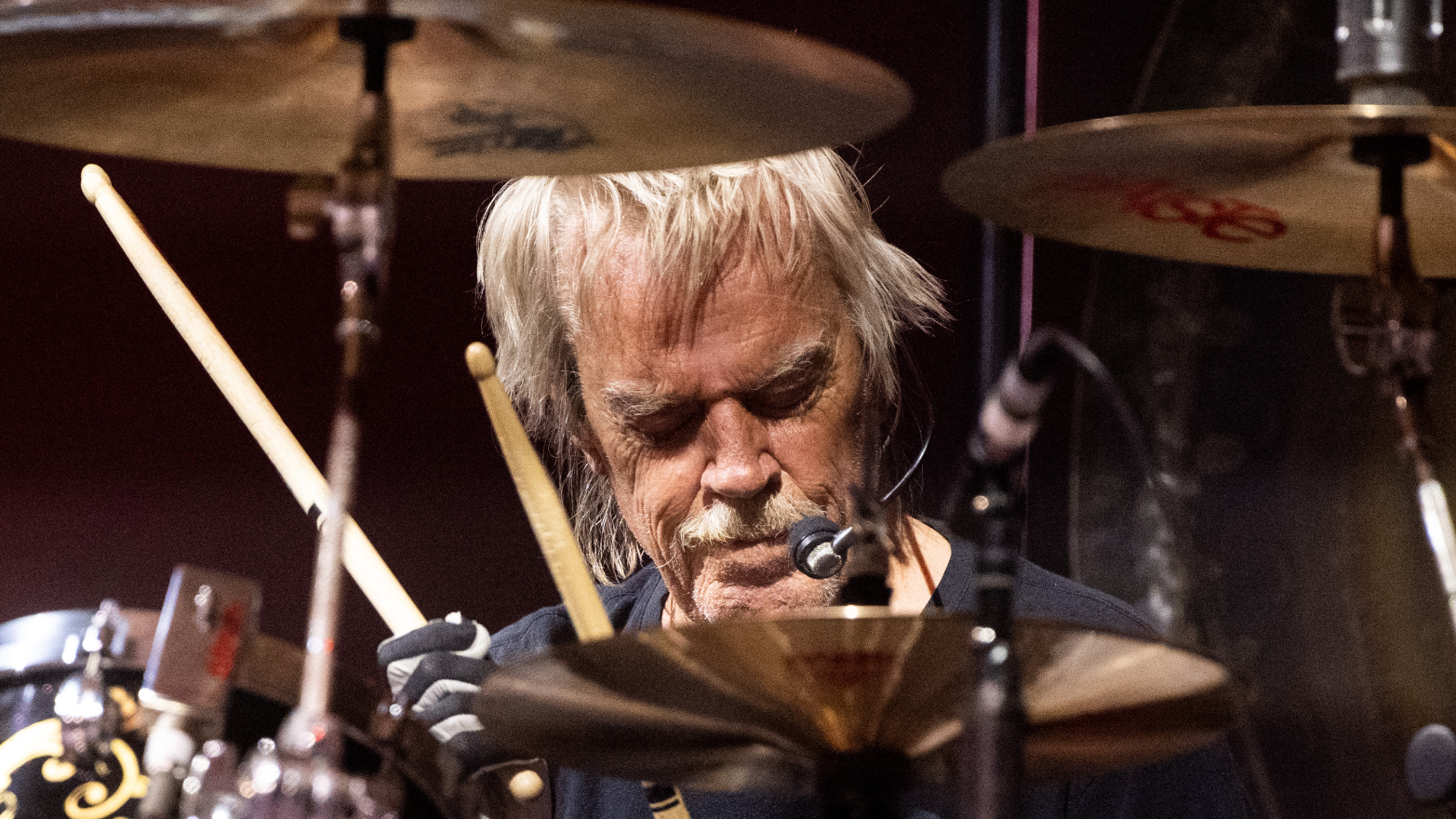 Drummer Frank Beard of ZZ Top performs onstage during Day 1 of the 2023 Stagecoach Festival