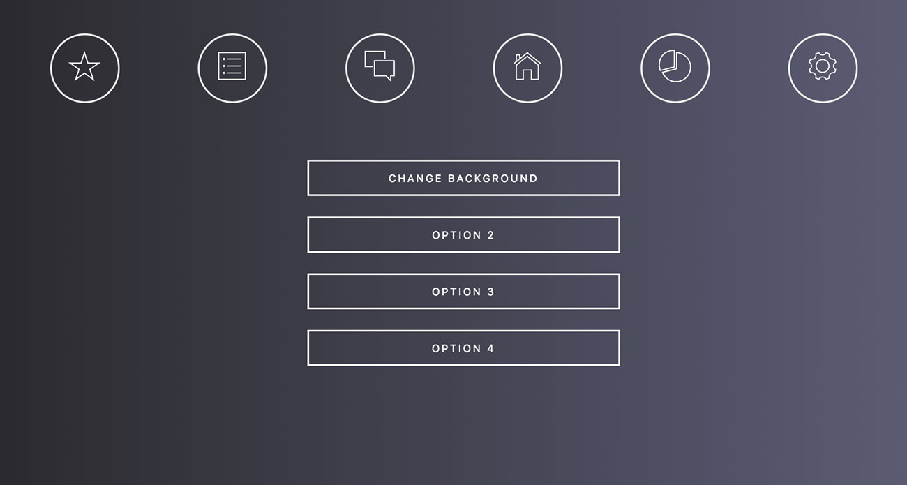 UI animations: colour transition