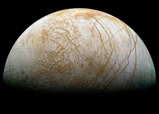 Europa Thick Ice Crust
