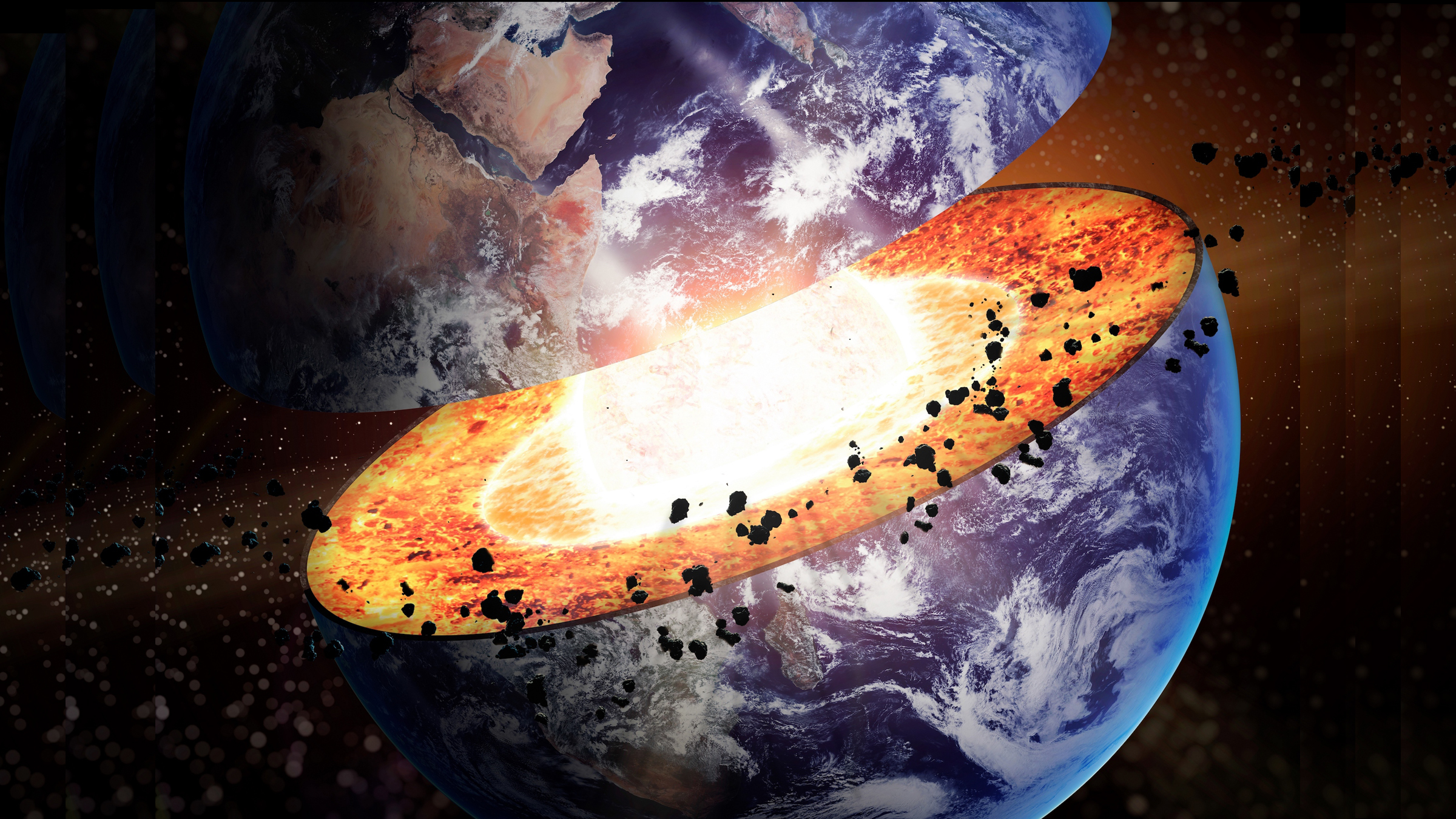 Earth's core wobbles every 8.5 years, new study suggests