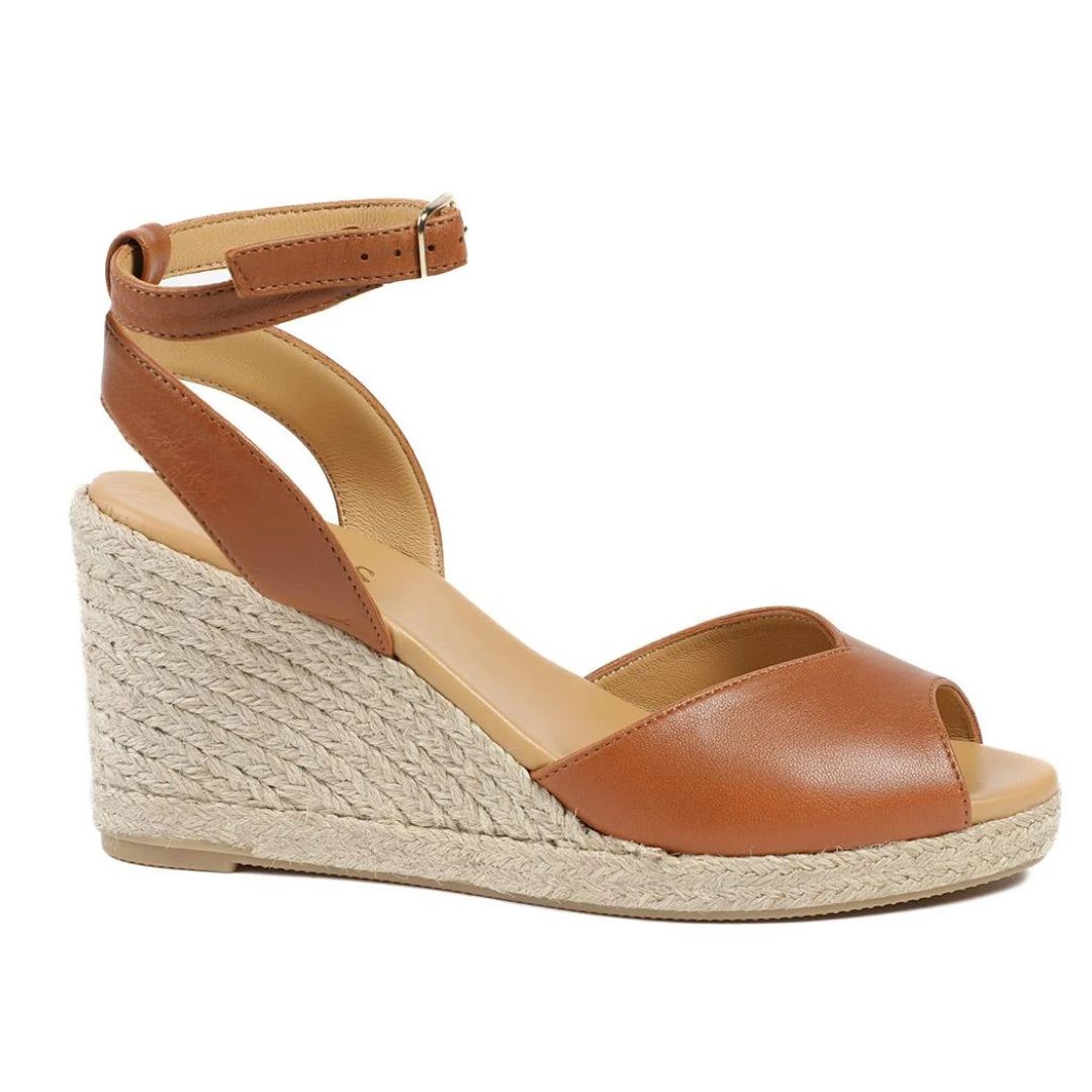 Jones Bootmaker Marchesa Leather Wedges