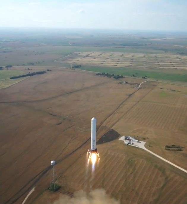 SpaceX's 'Grasshopper' Reusable Rocket Prototype Makes Highest