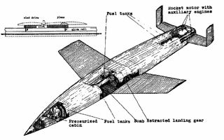 Concept Sketch of the German Silverbird