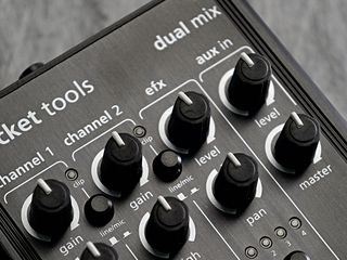 The Dual Mix lets you blend two input signals to taste.