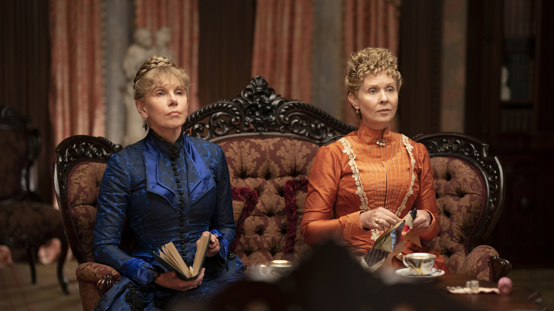 Christine Baranski and Cynthia Nixon in The Gilded Age