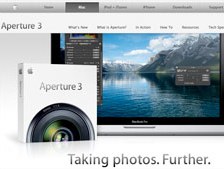 Apple launches Aperture 3, featuring face recognition and improved library and slide show features