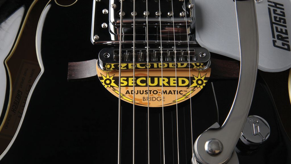 Gretsch upgrades hollowbody Electromatic guitars with 'secured bridge