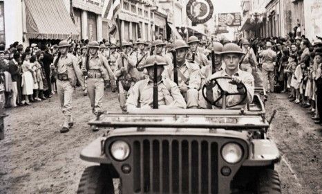 US Troops march in Guatemala&amp;#039;s Independence Parade in 1942: In the 1940s American officials intentionally infected 1,300 Guatemalans with STDs, according to a new report.