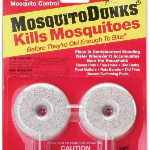 Mosquito dunks