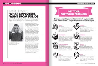 Spread from chapter three: what employers want